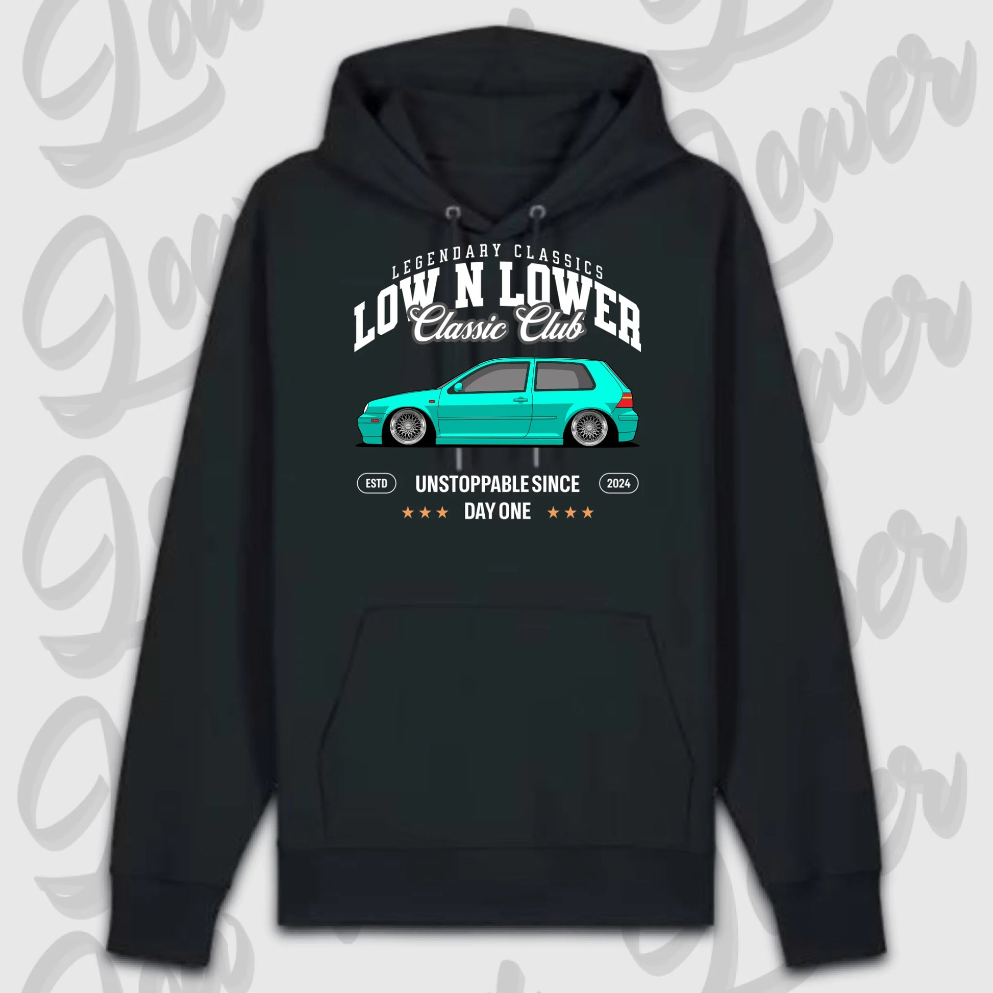 Premium hoodie schwarz