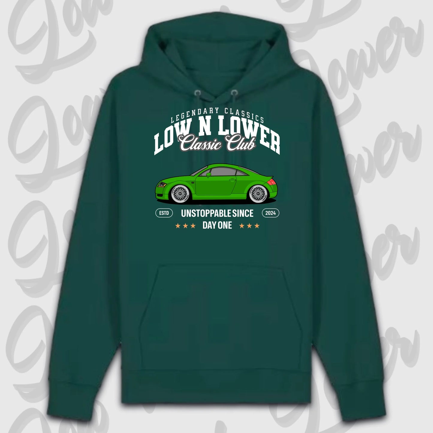 Premium hoodie grün