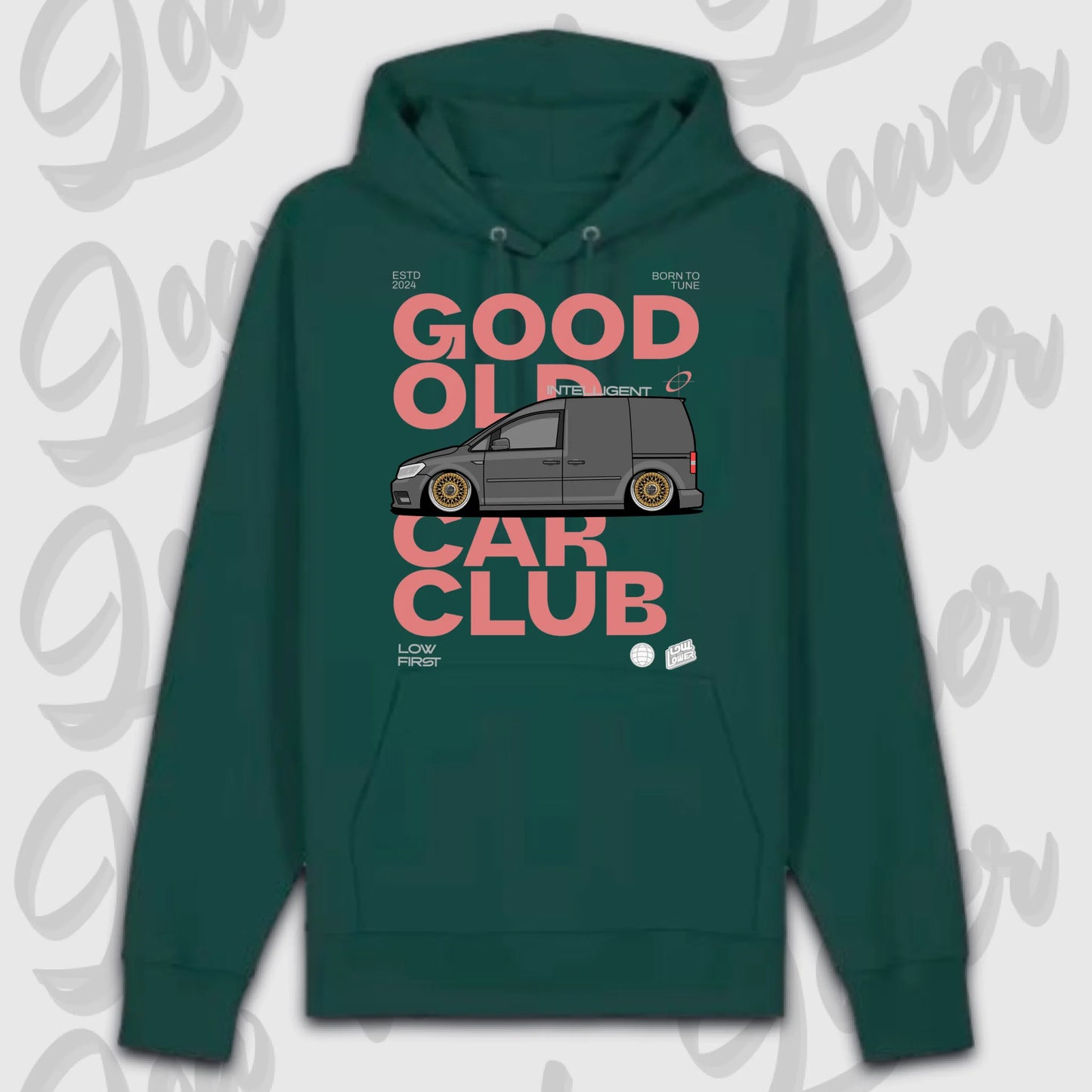 Premium hoodie grün