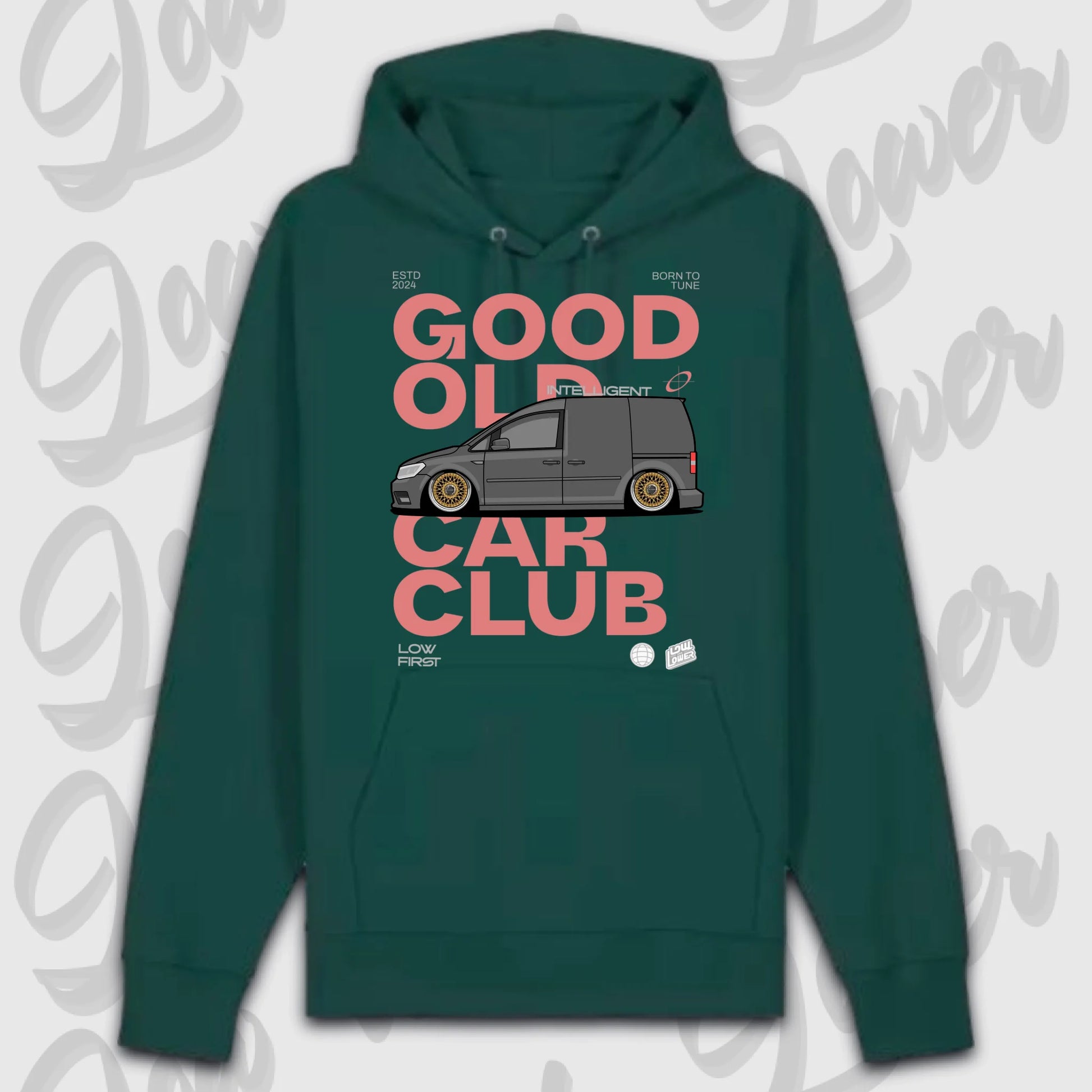 Premium hoodie grün