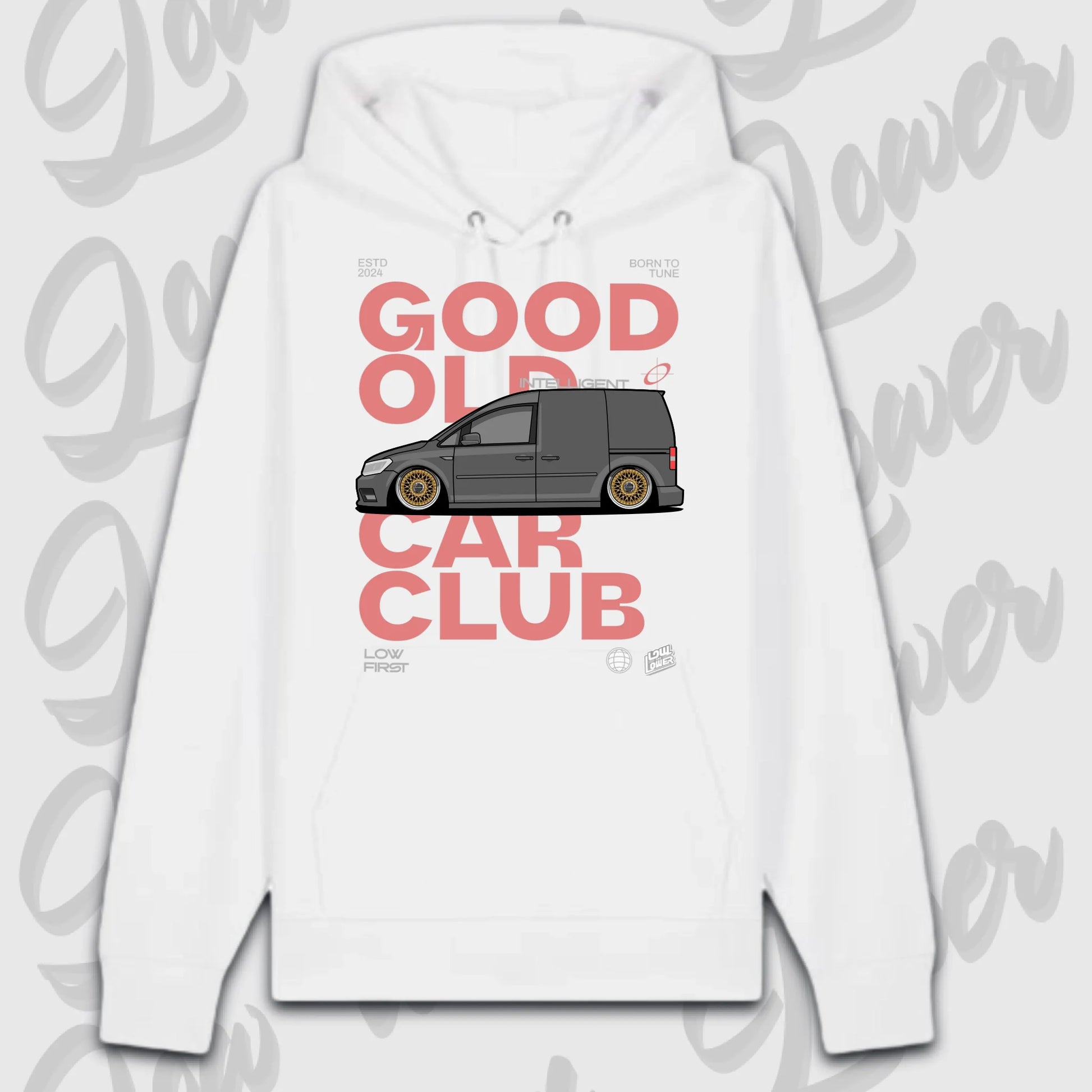 Premium hoodie weiß