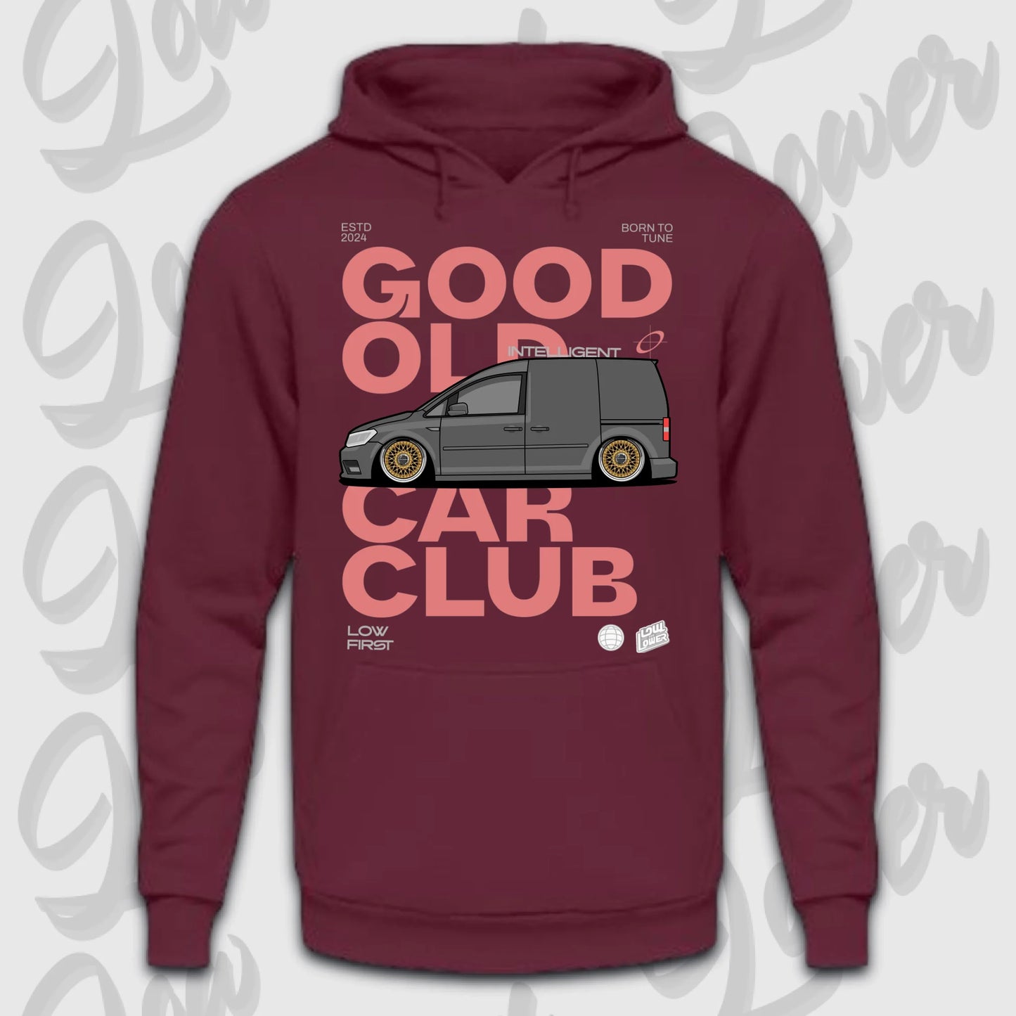 Standard hoodie Burgunds