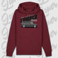 Premium hoodie Burgunds