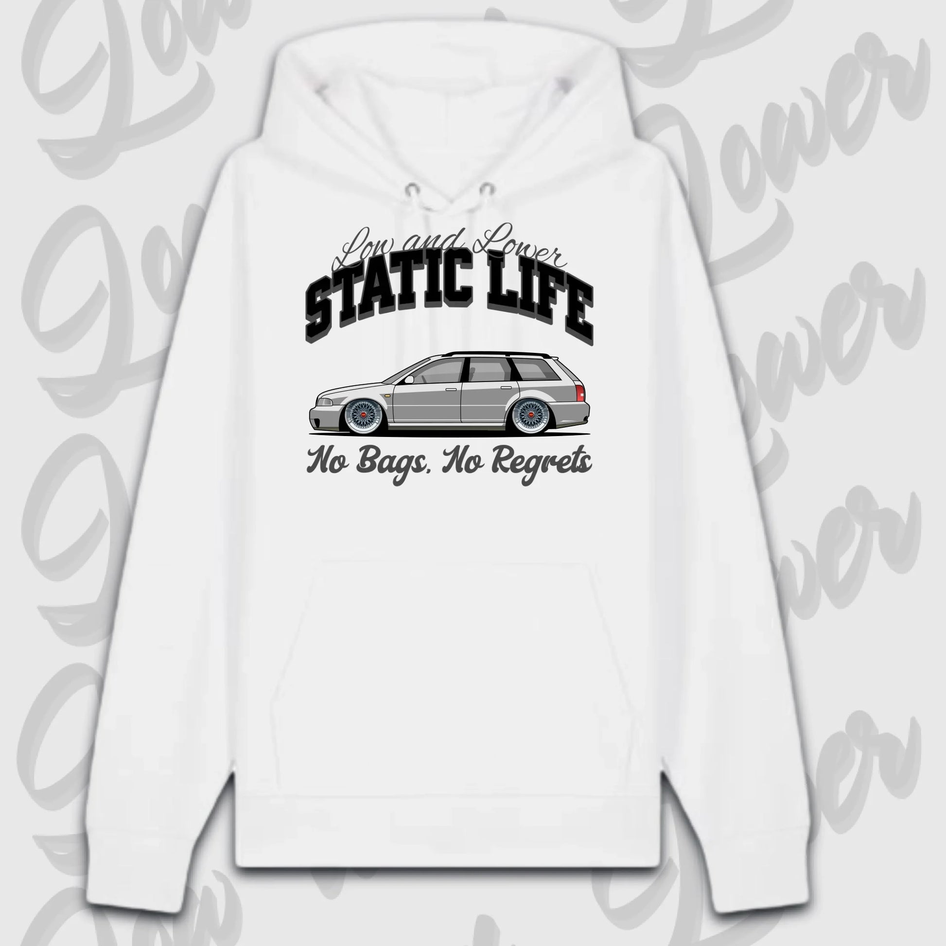 Premium hoodie weiß