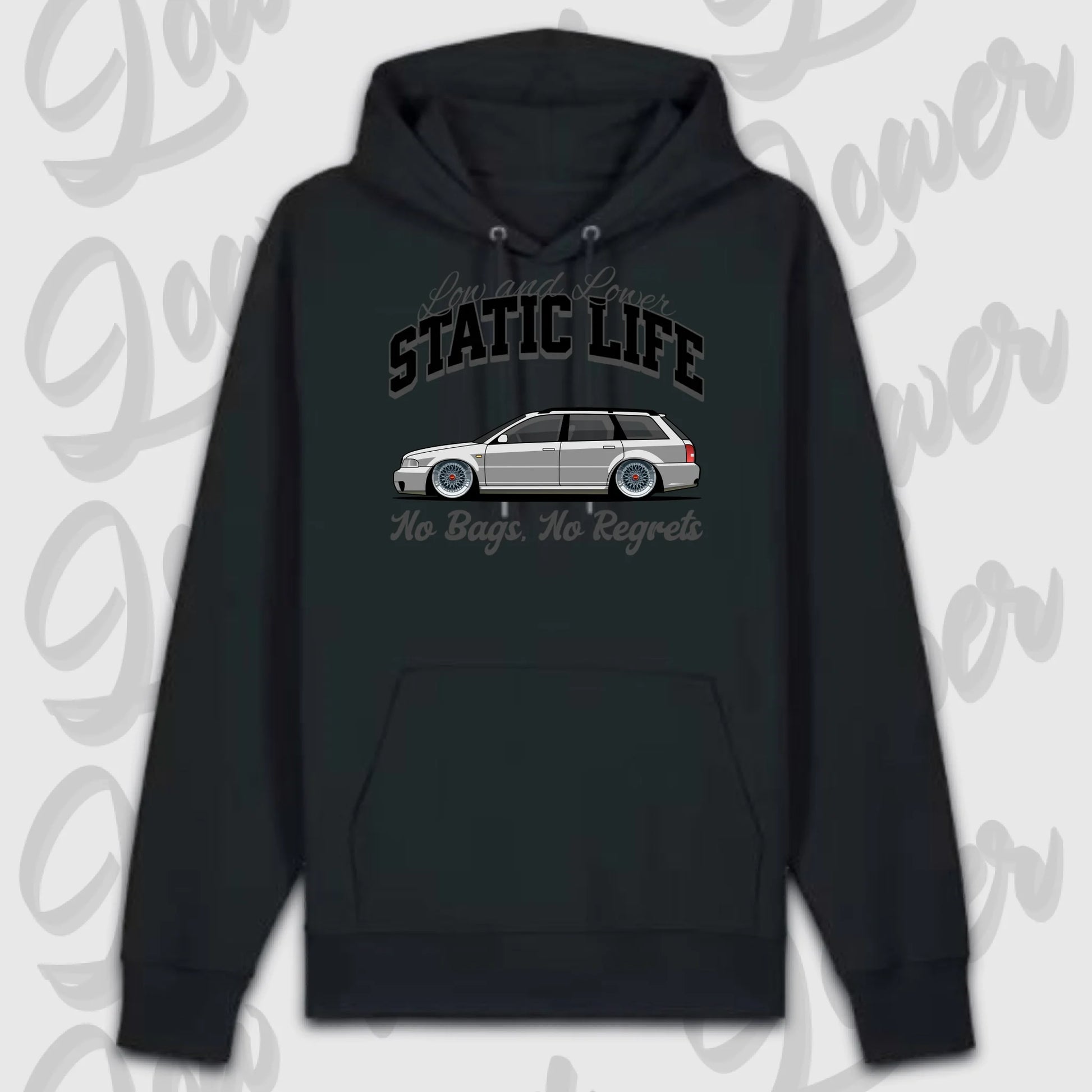 Premium hoodie schwarz