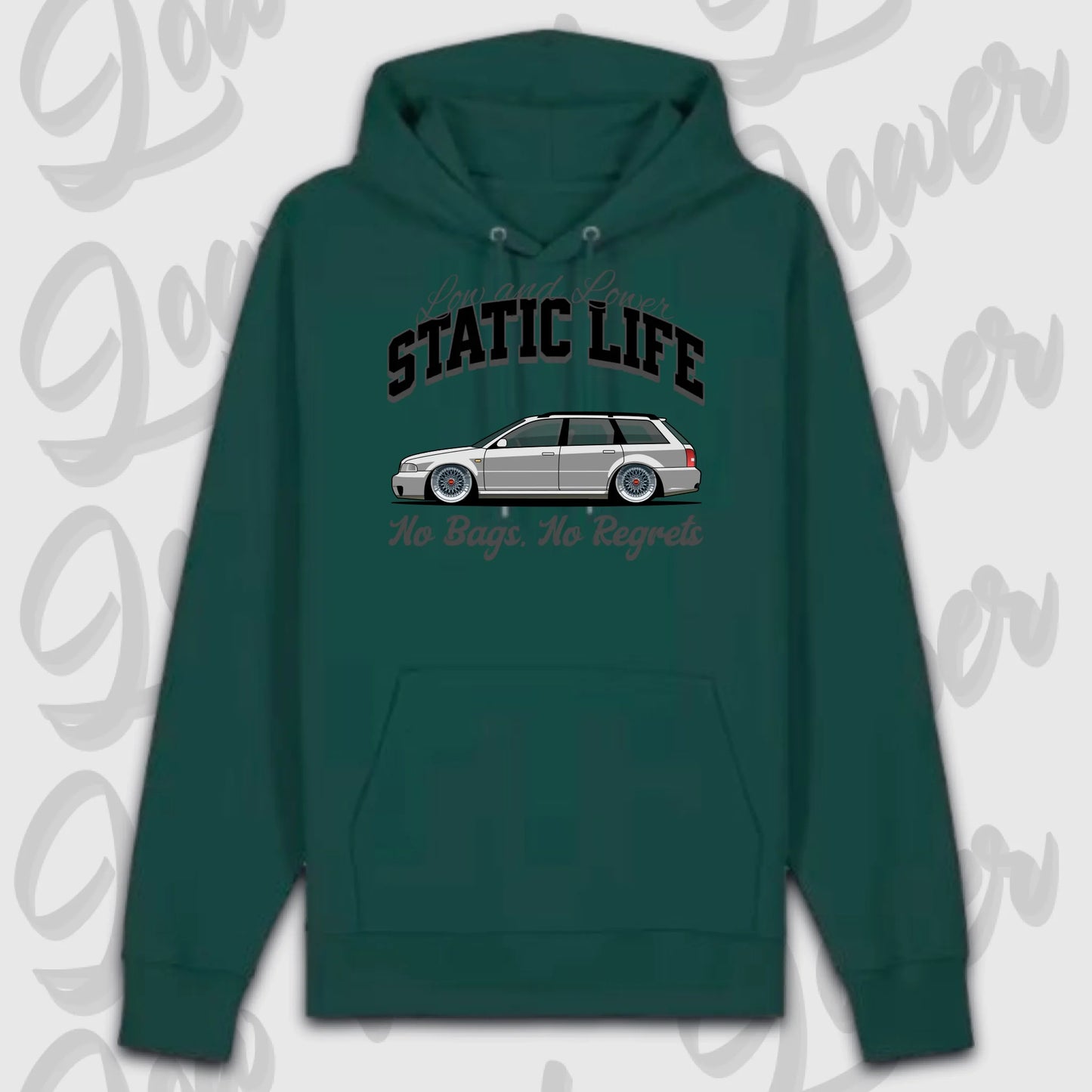 Premium hoodie grün