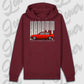 Premium hoodie Burgunds
