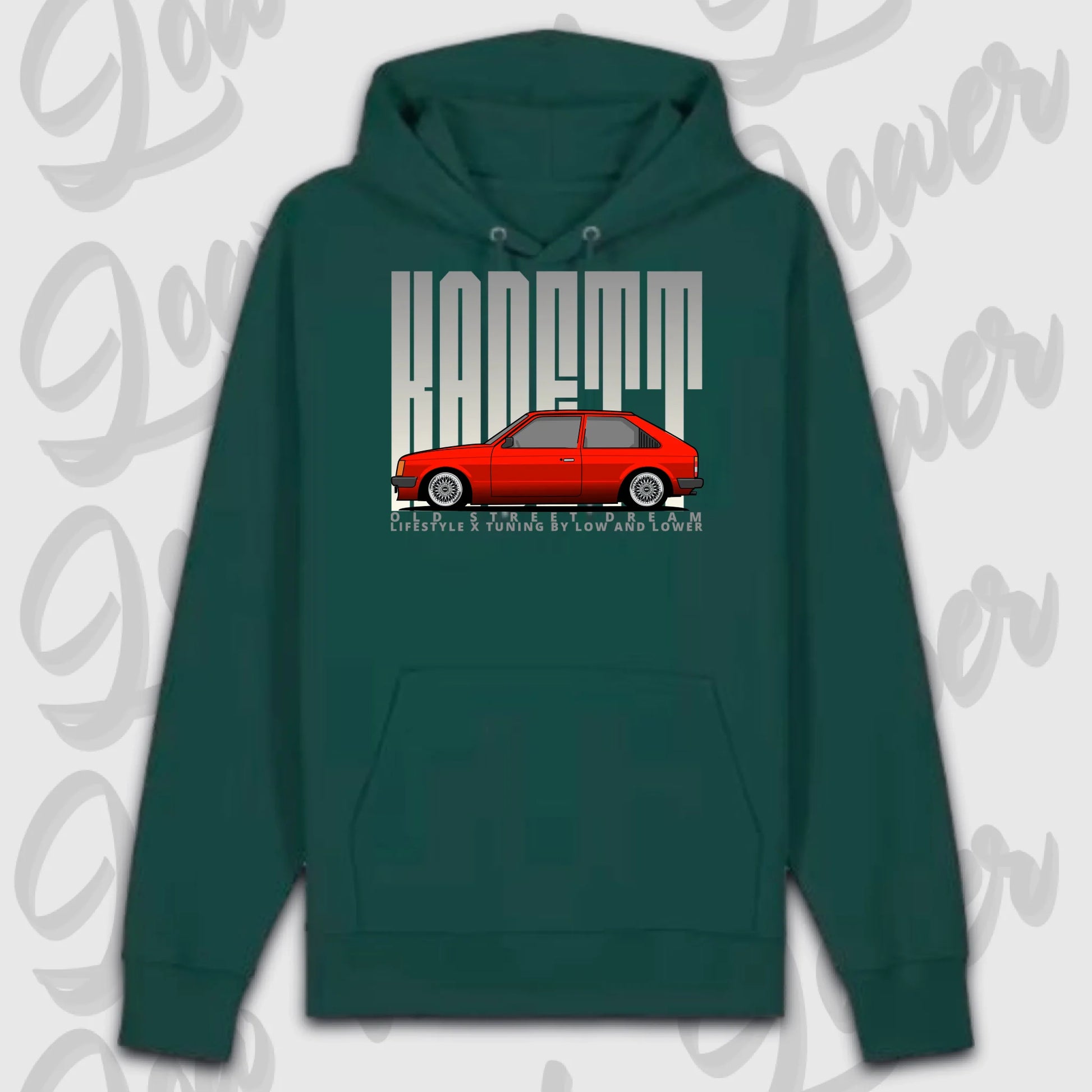 Premium hoodie grün
