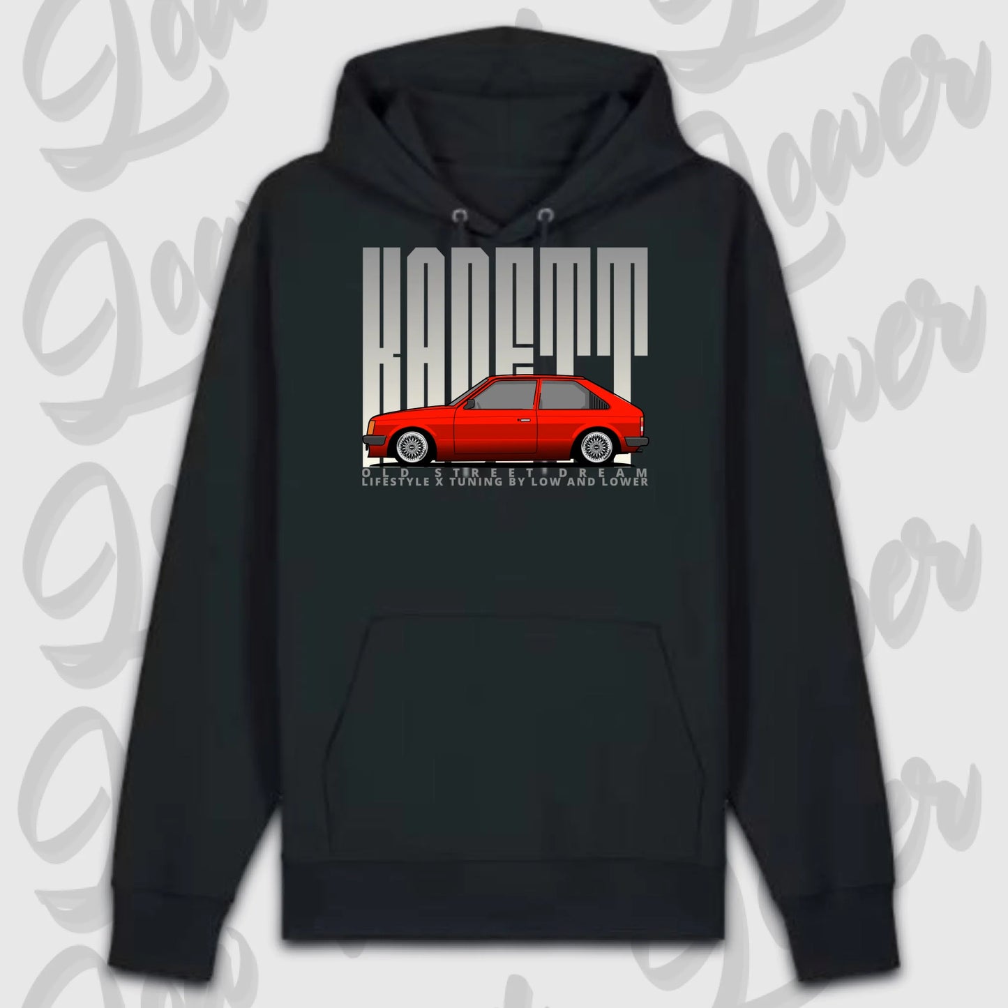 Premium hoodie schwarz