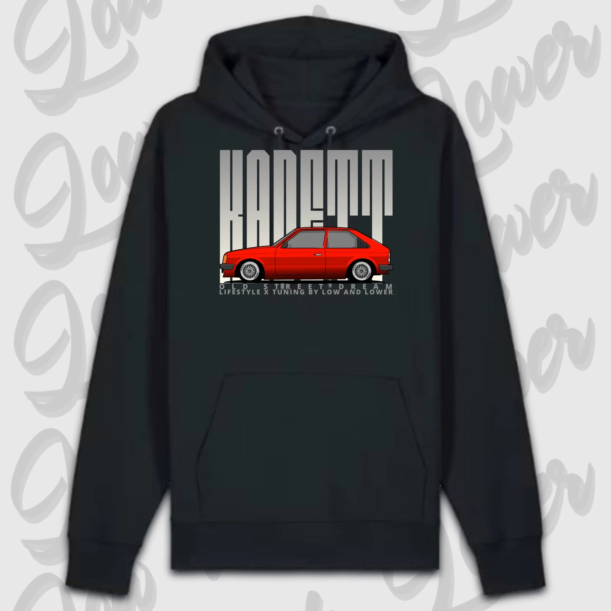 Premium hoodie schwarz