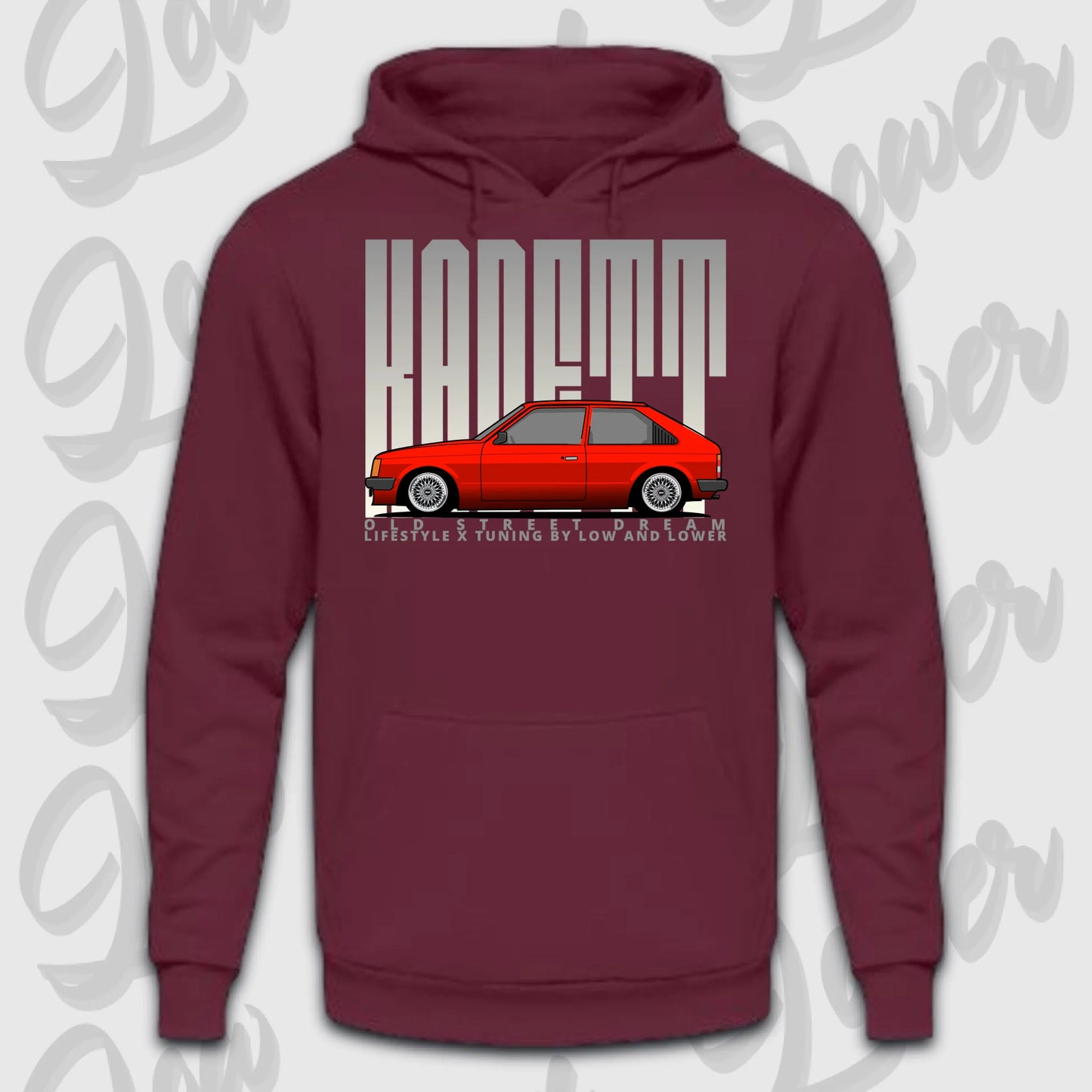 Standard hoodie Burgunds