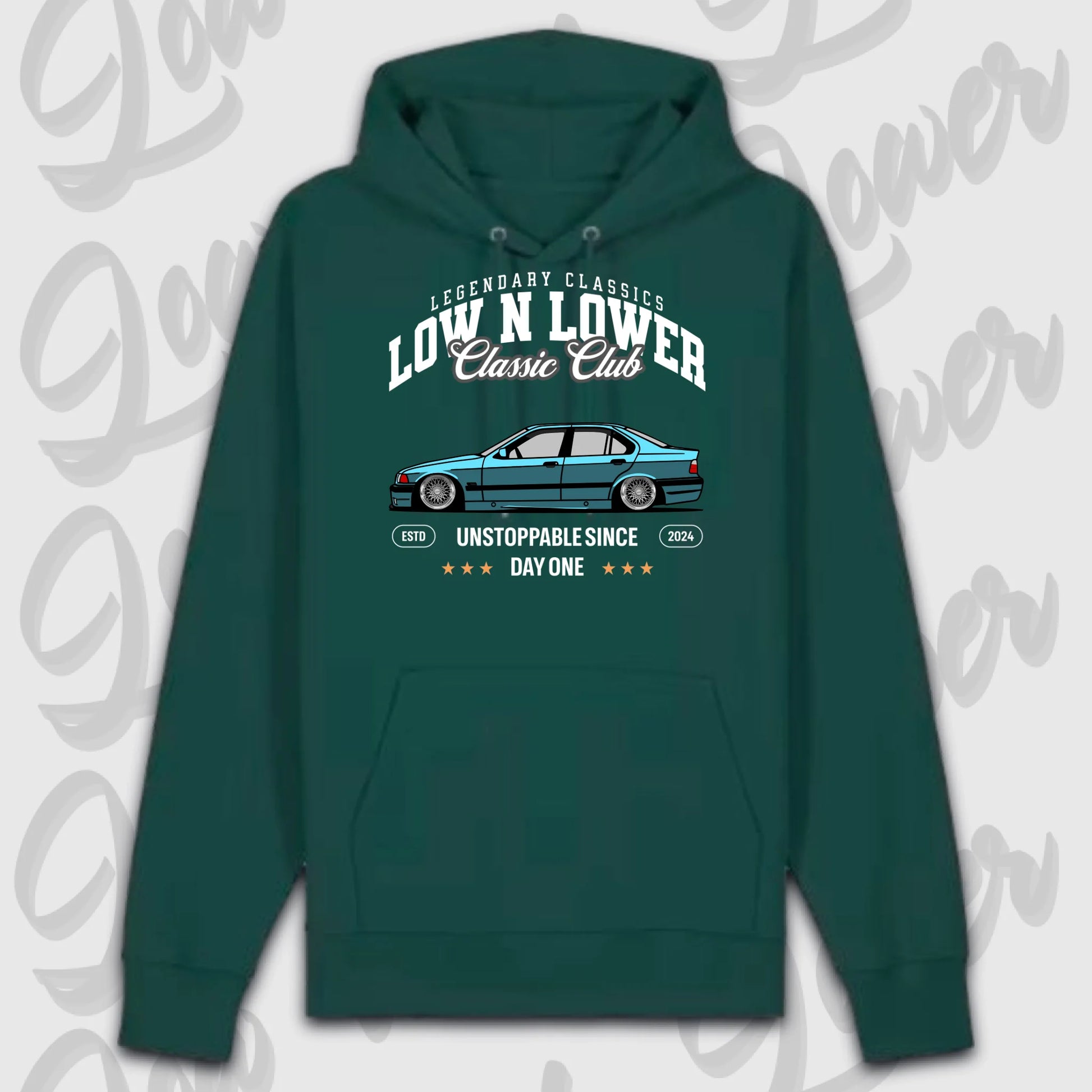 Premium hoodie grün