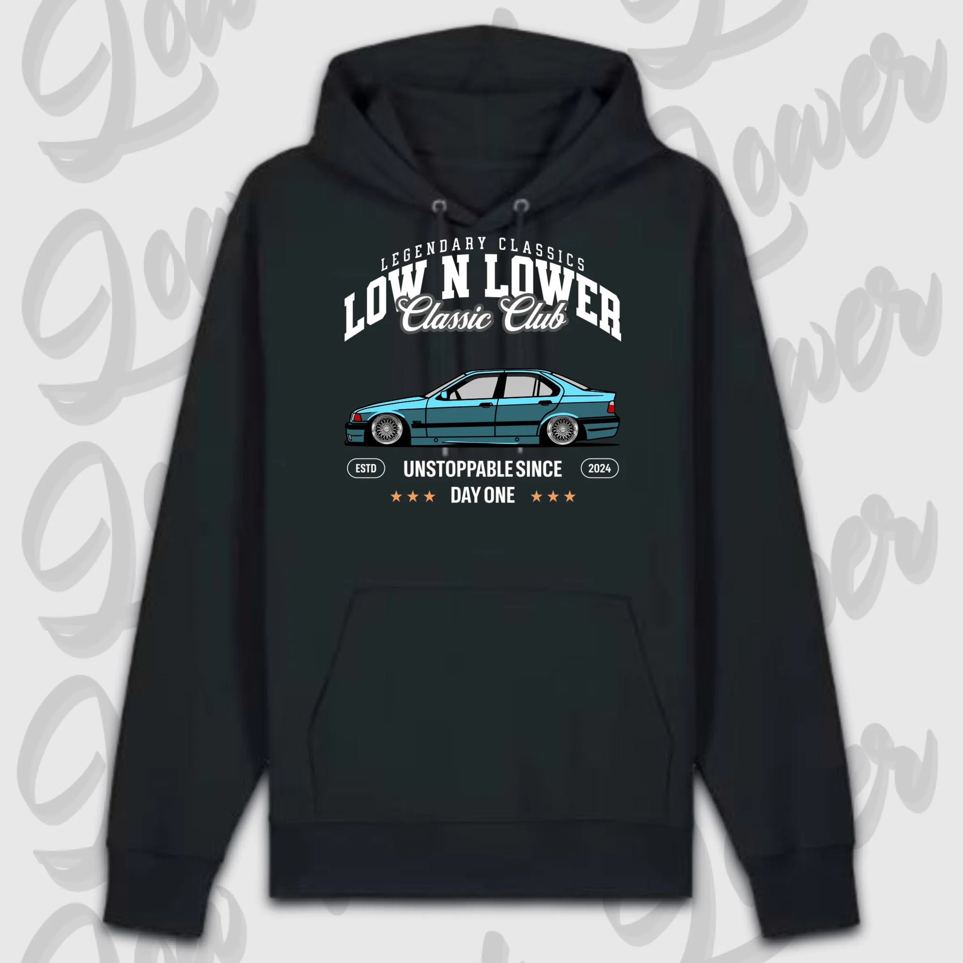 Premium hoodie schwarz