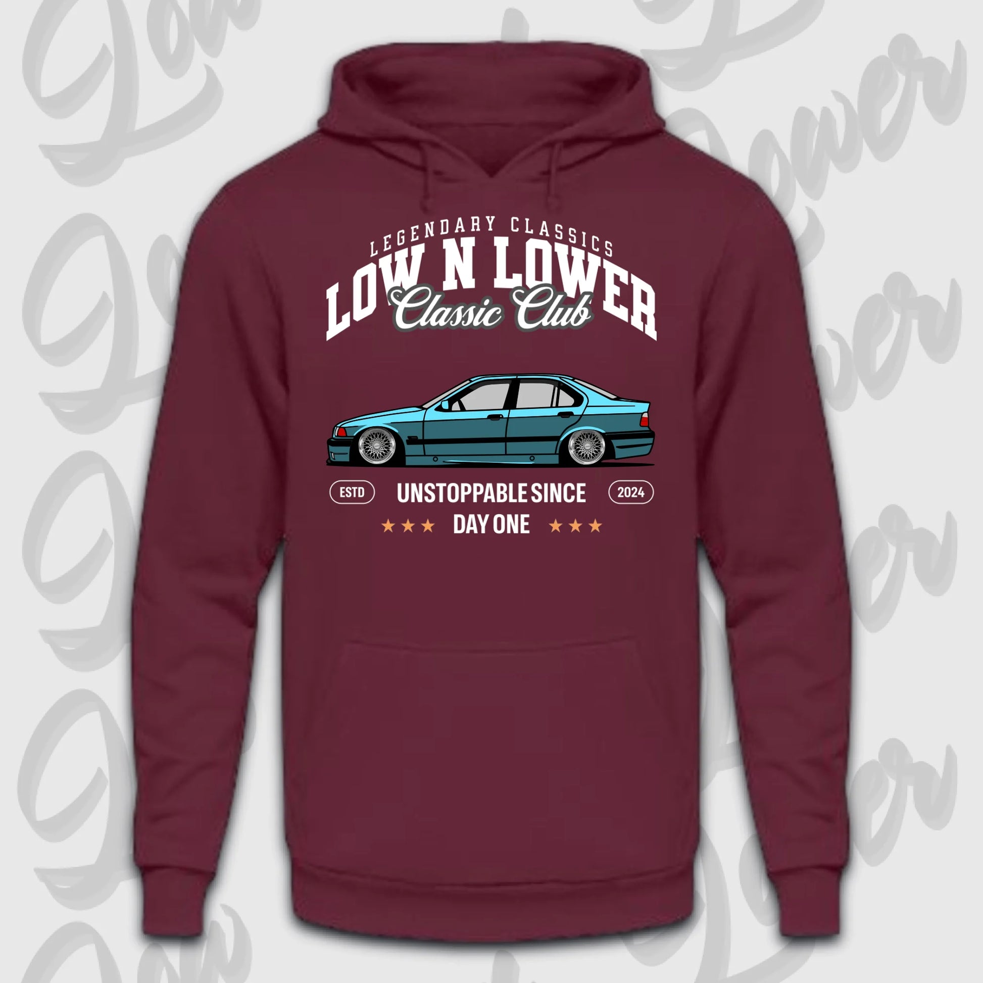 Standard hoodie Burgunds