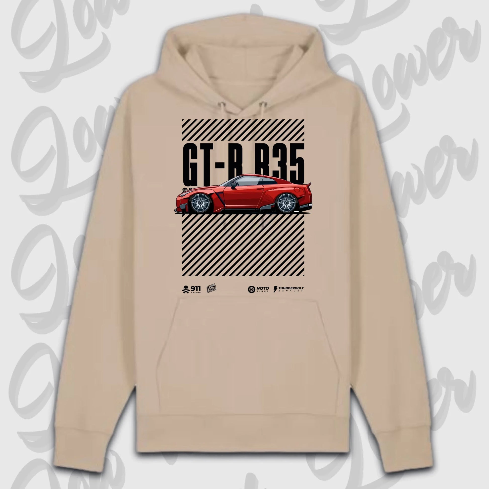 Premium hoodie desert