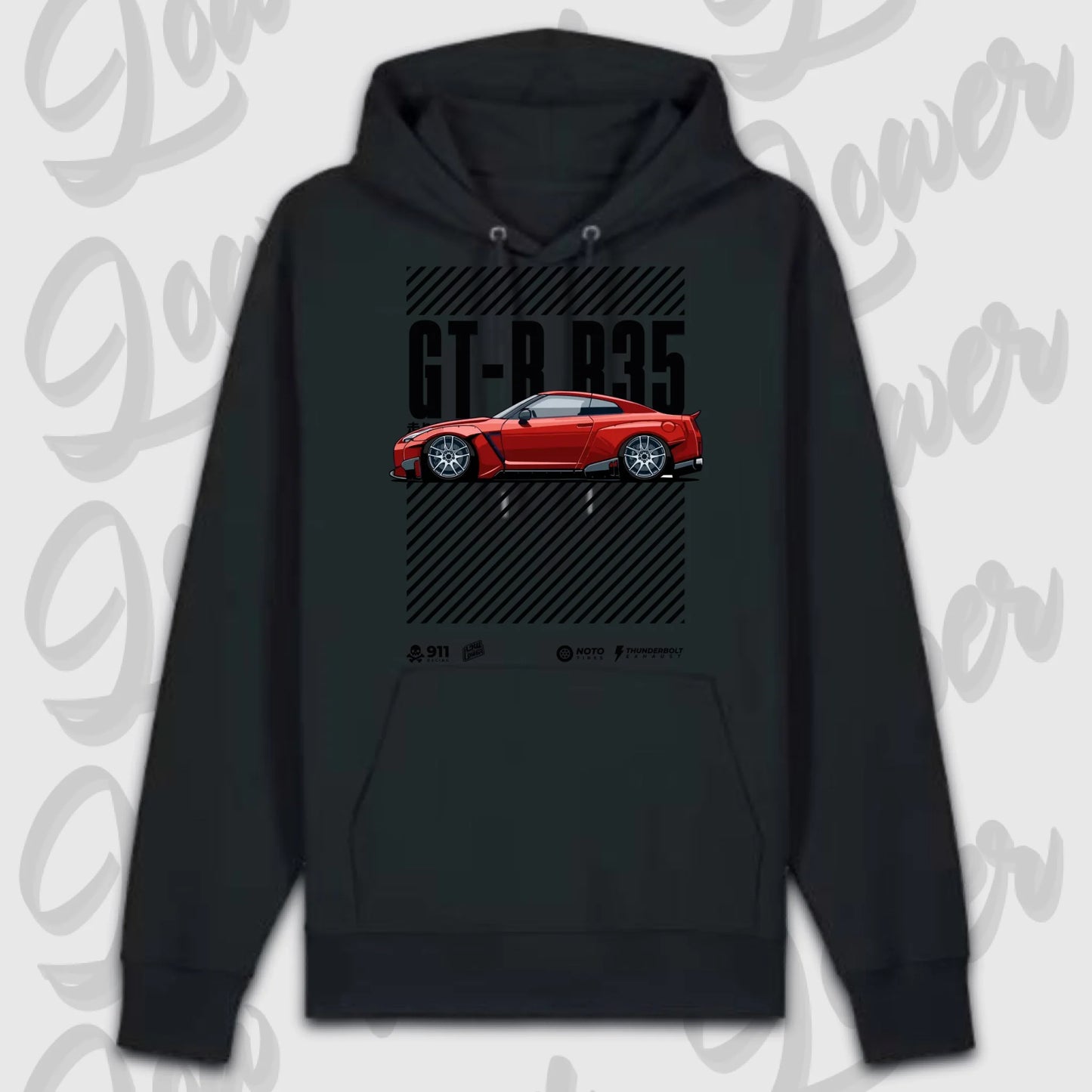 Premium hoodie schwarz