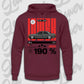 Standard hoodie Burgunds