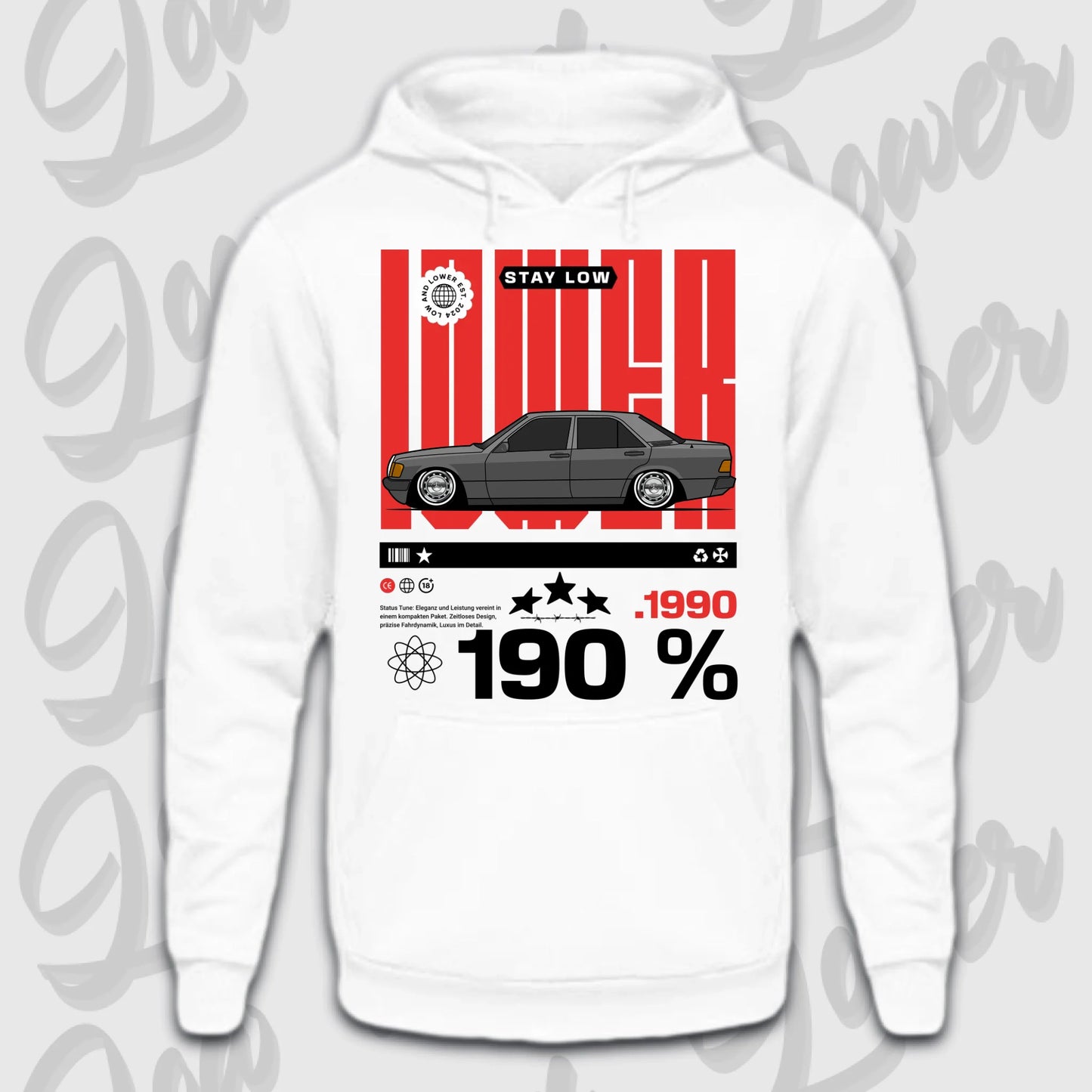 Standard Hoodie weiß