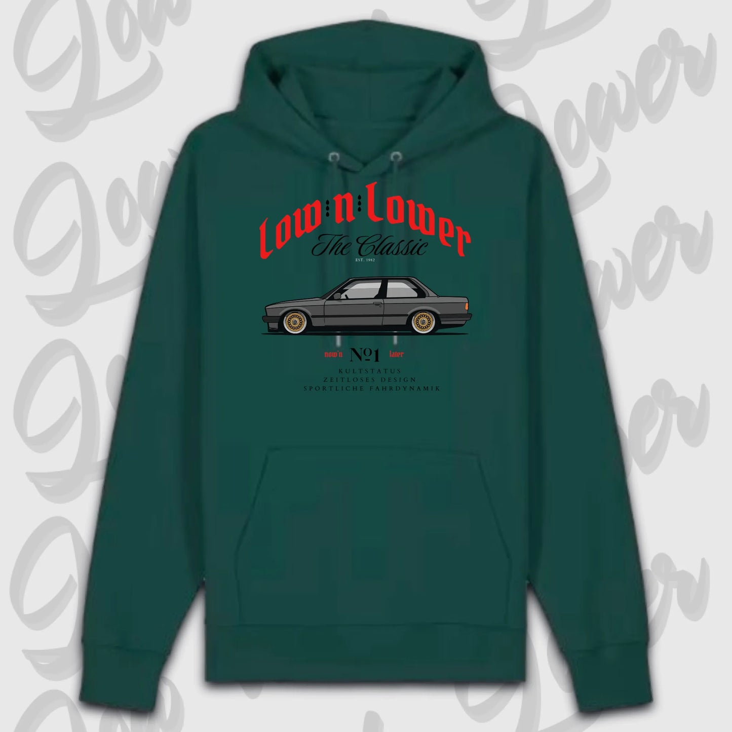 Premium hoodie grün