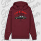 Premium hoodie Burgunds
