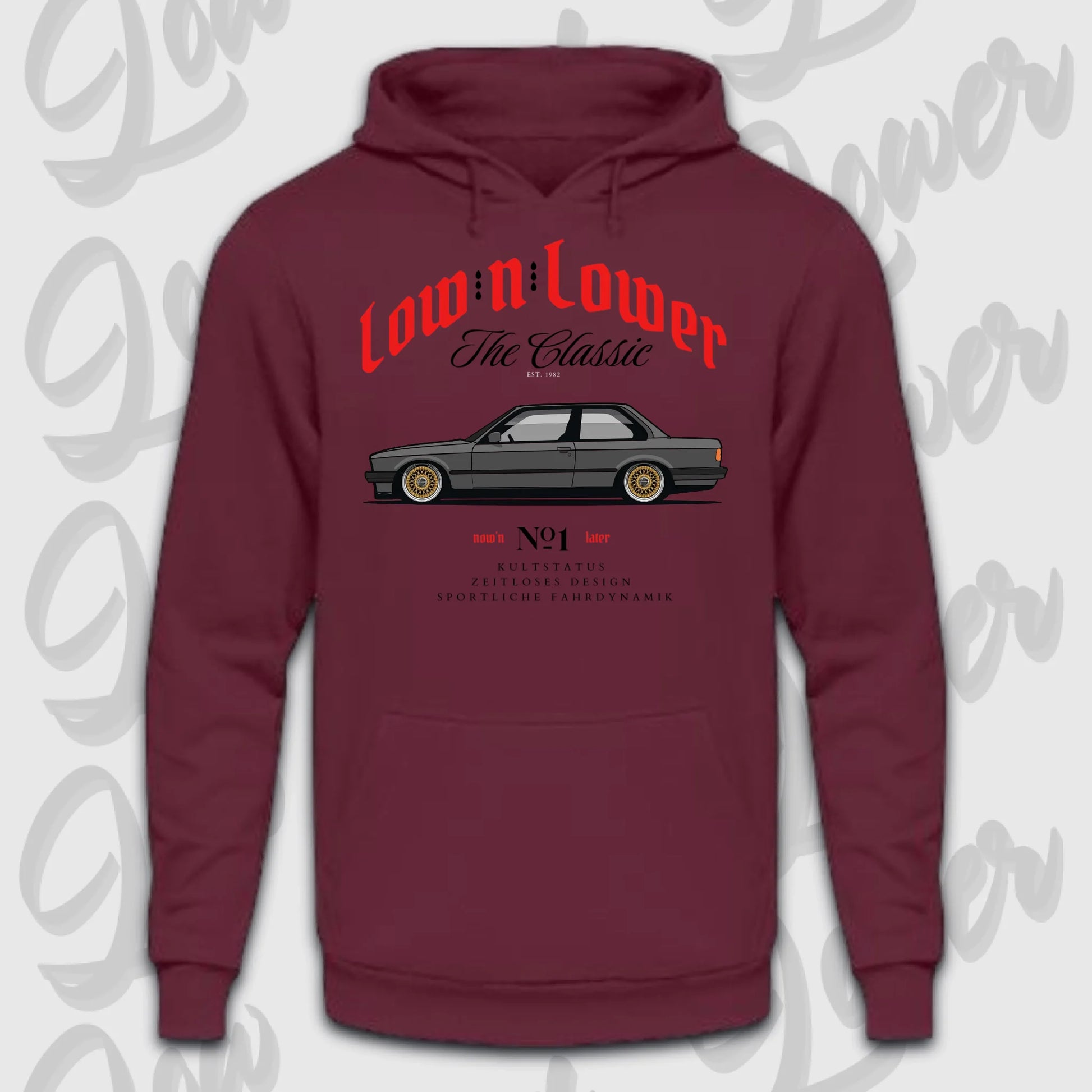 Standard hoodie Burgunds