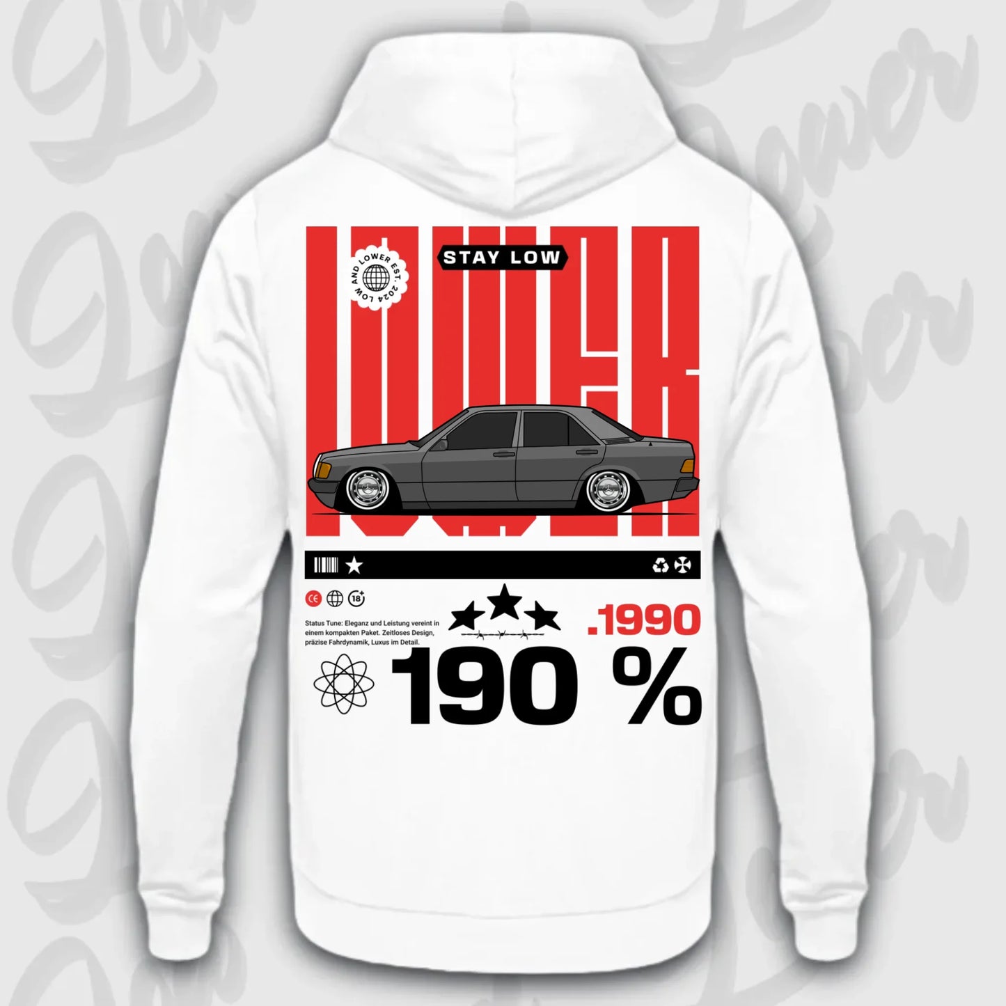 Mockup Stand hoodie teeinblue - Shirt stand 2