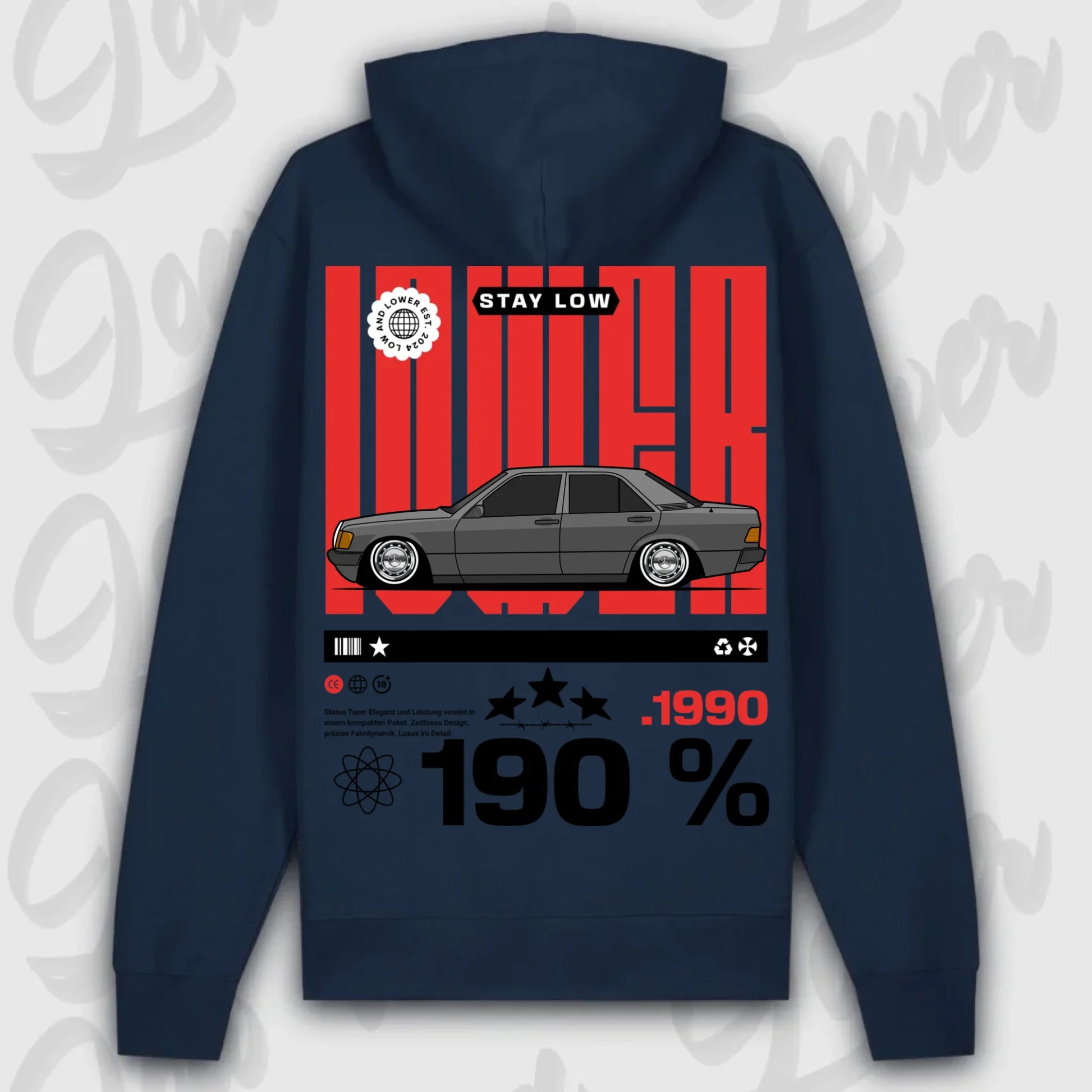 Mockup Premium Hoodie teeinblue - Shirt stand 2