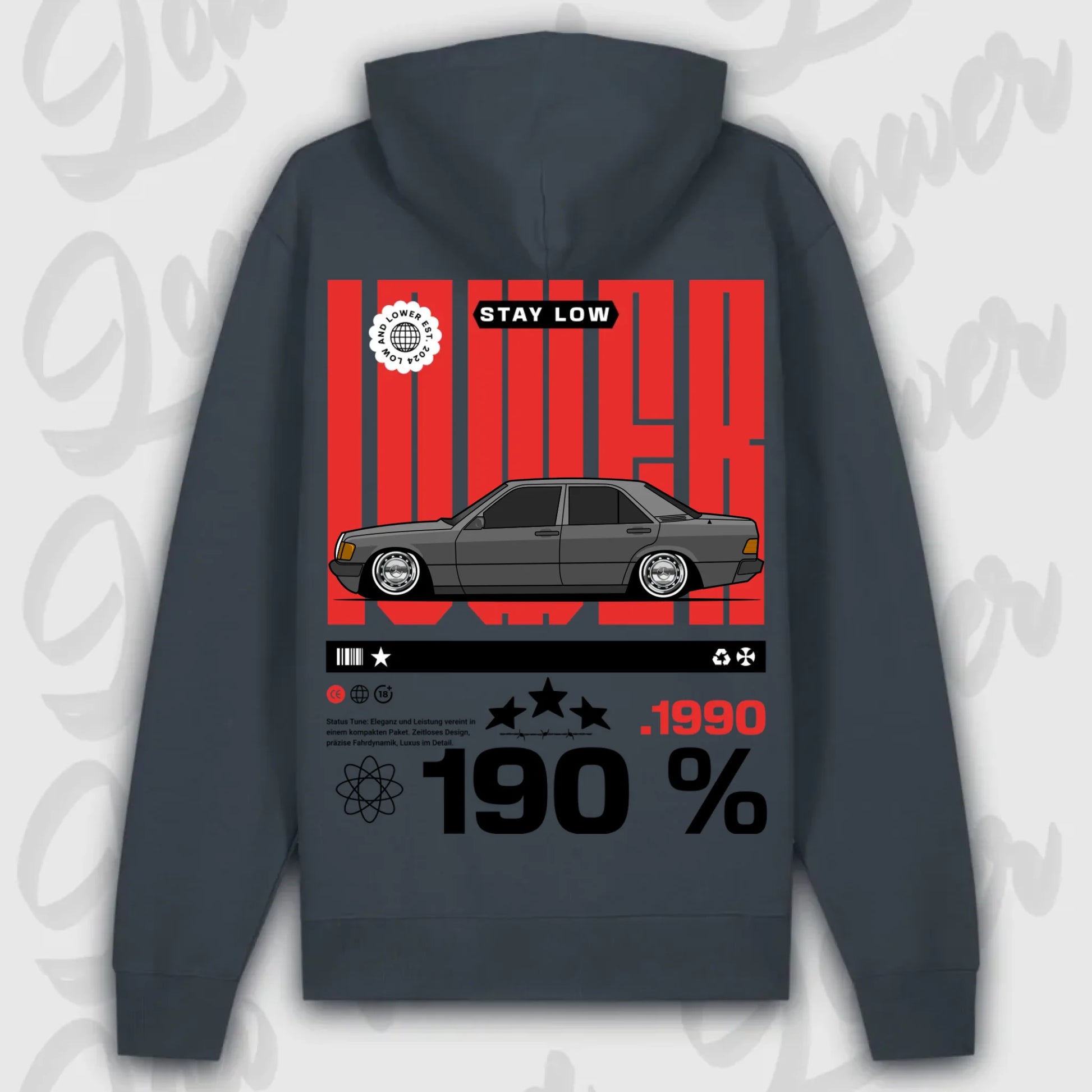 Mockup Premium Hoodie teeinblue - shirt Over 1