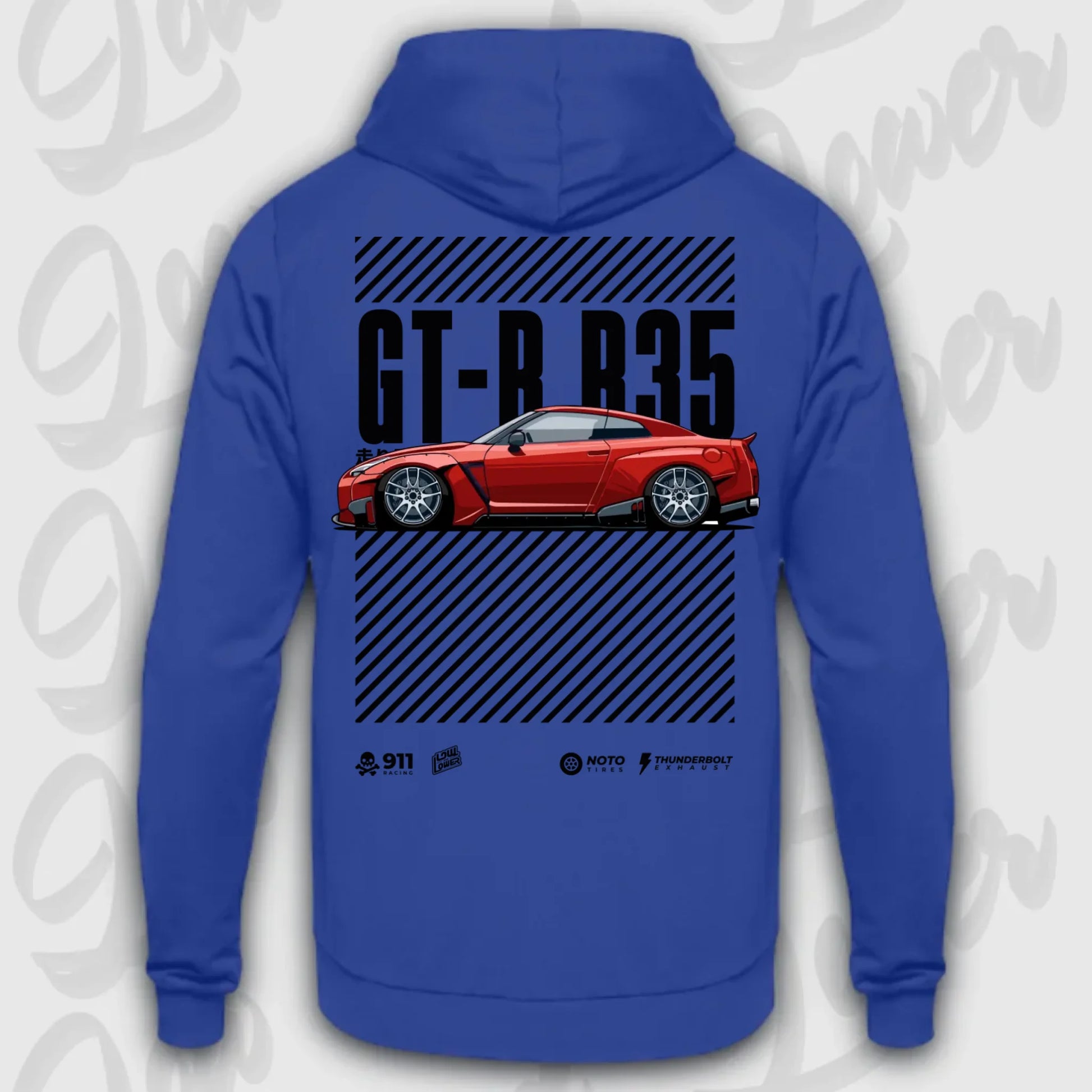 Mockup Stand hoodie teeinblue - shirt 5