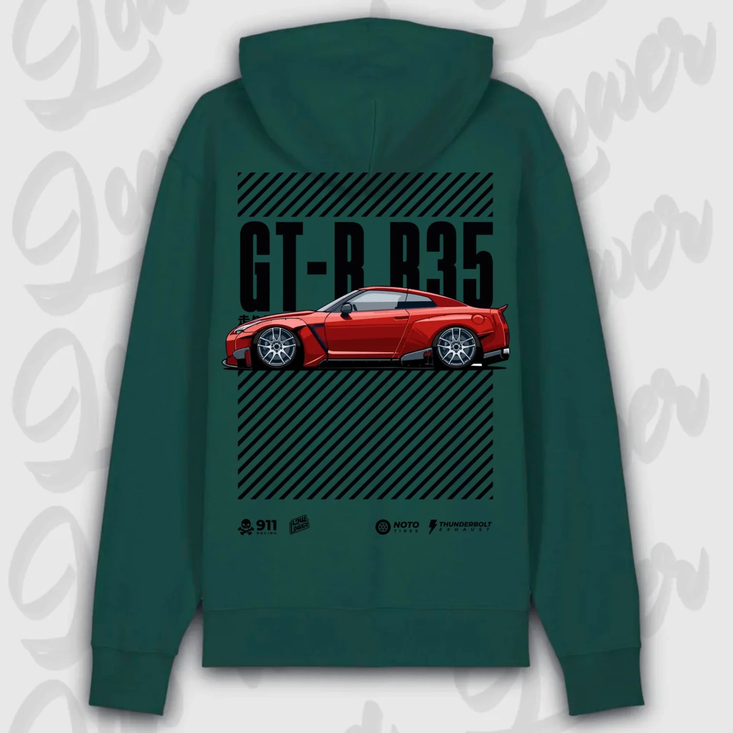 Mockup Premium Hoodie teeinblue - Shirt 4