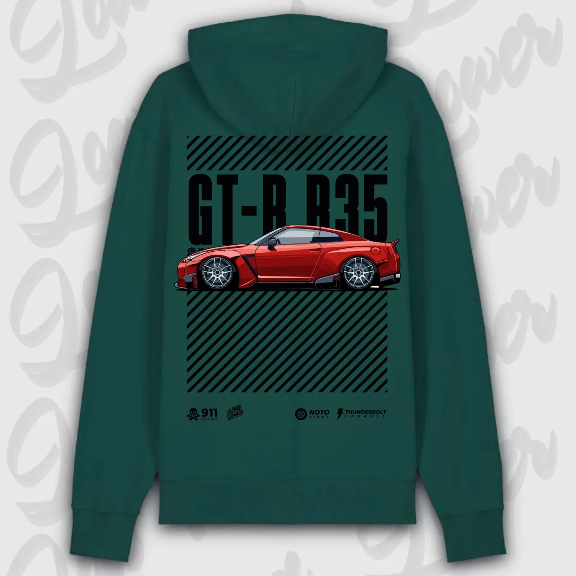 Mockup Premium Hoodie teeinblue - Shirt 4