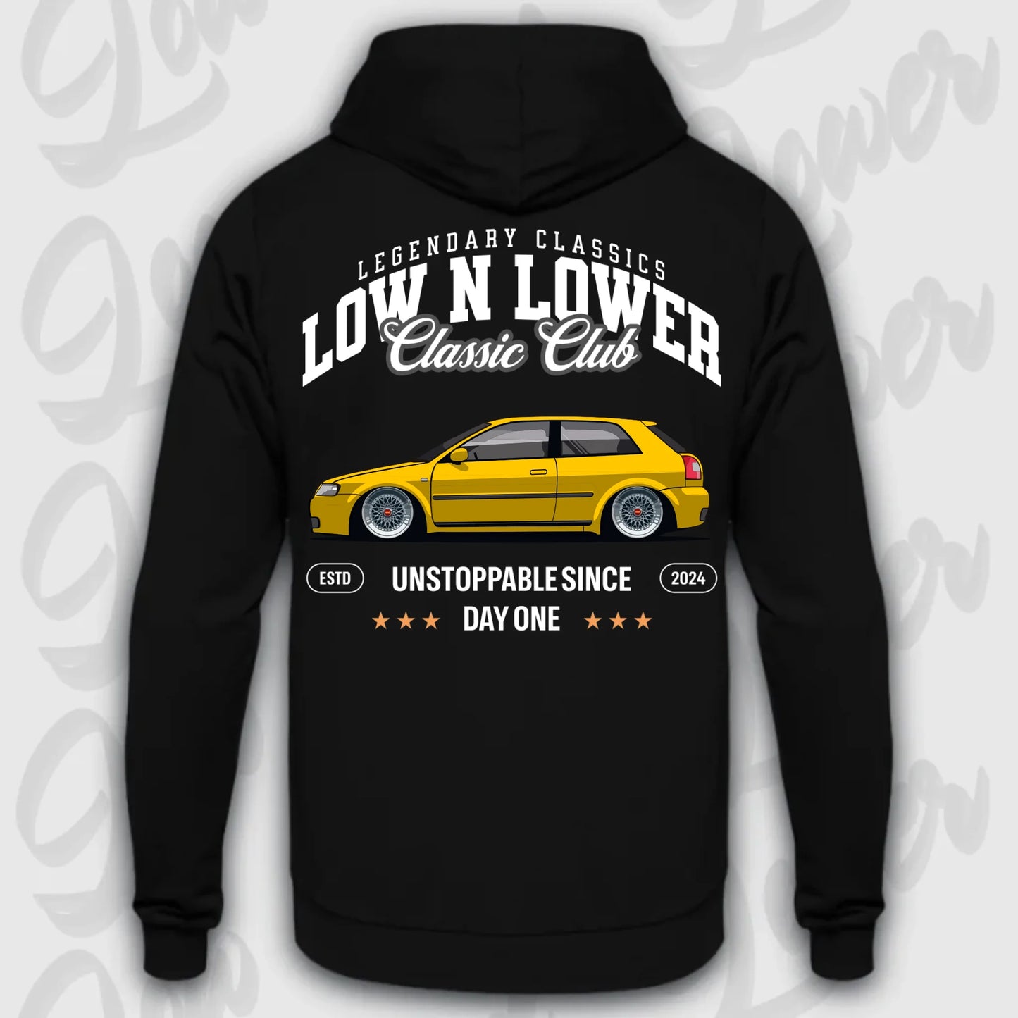 Mockup Stand hoodie teeinblue -      