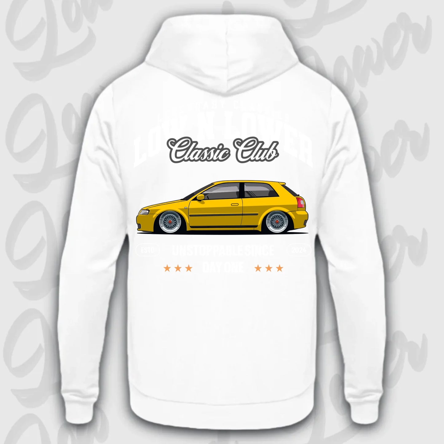 Mockup Stand hoodie teeinblue - Shirt stand 2