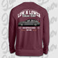 Sweater Burgund back