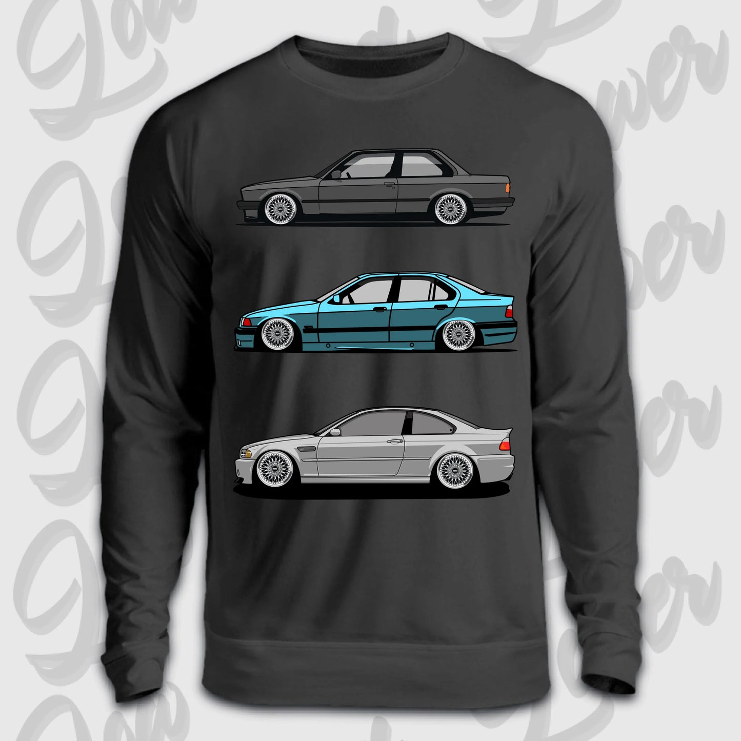 Sweater Front schwarz 