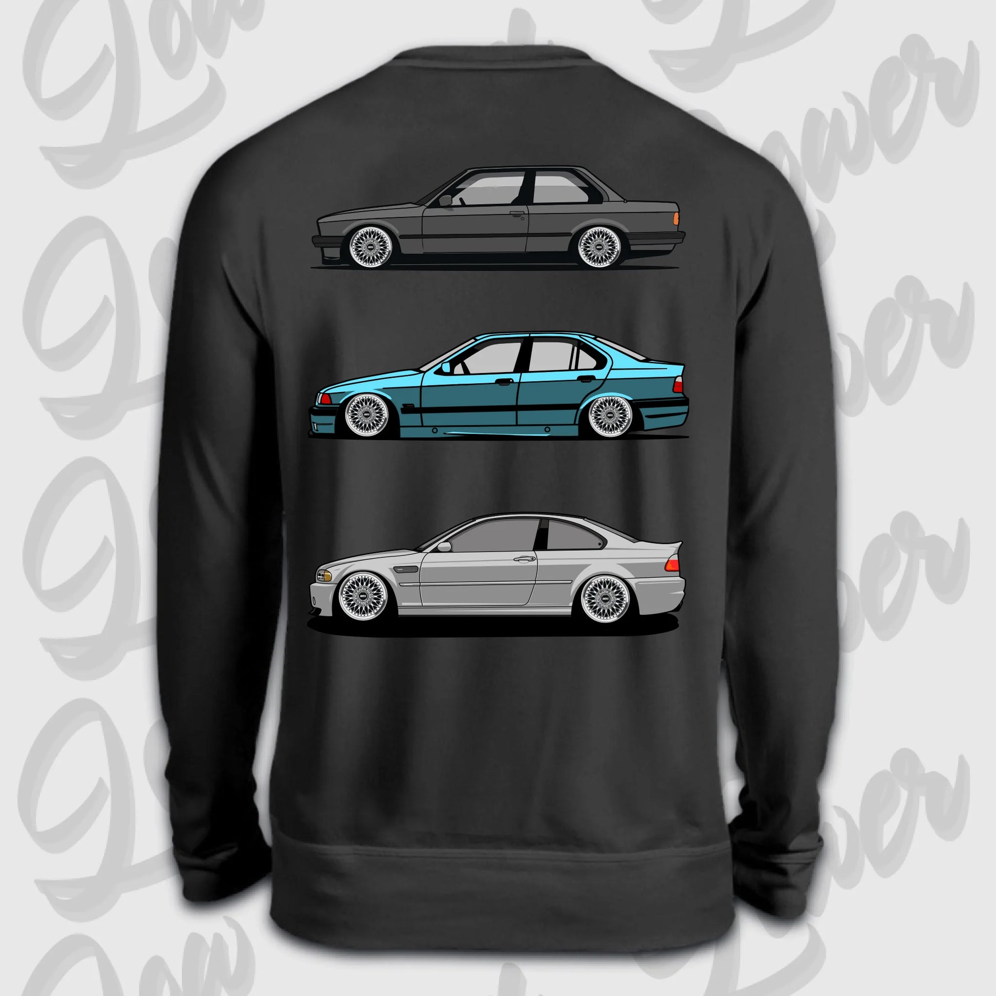 Sweater schwarz back