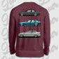 Sweater Burgund back