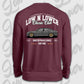 Sweater Burgund back