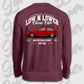 Sweater Burgund back