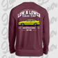 Sweater Burgund back