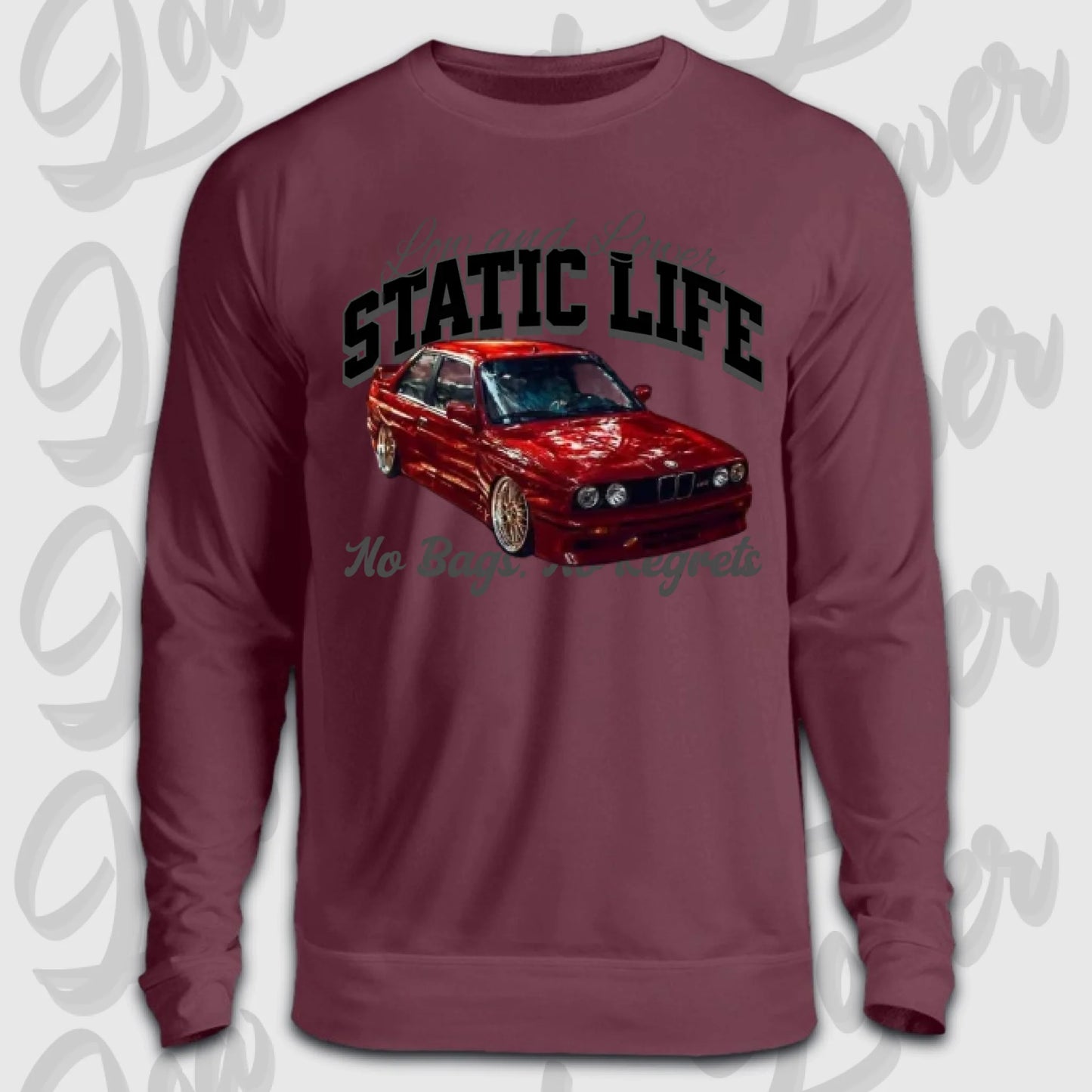 Sweater Burgunds Front