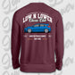 Sweater Burgund back
