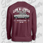 Sweater Burgund back