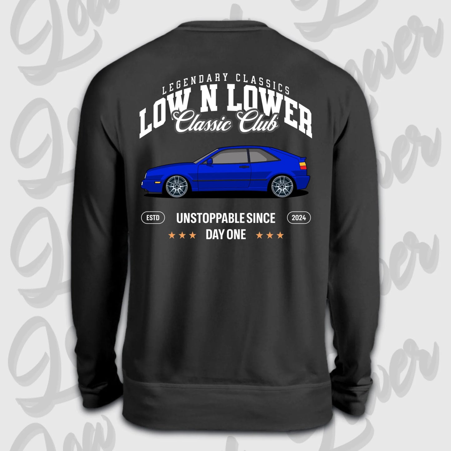 Sweater schwarz back