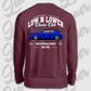 Sweater Burgund back