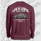 Sweater Burgund back