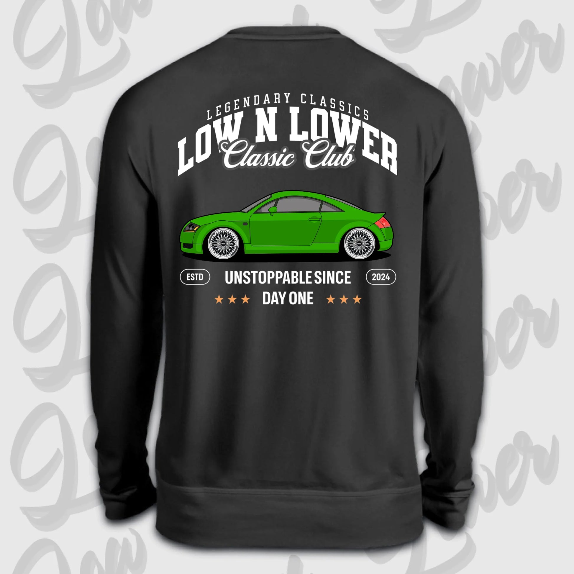 Sweater schwarz back