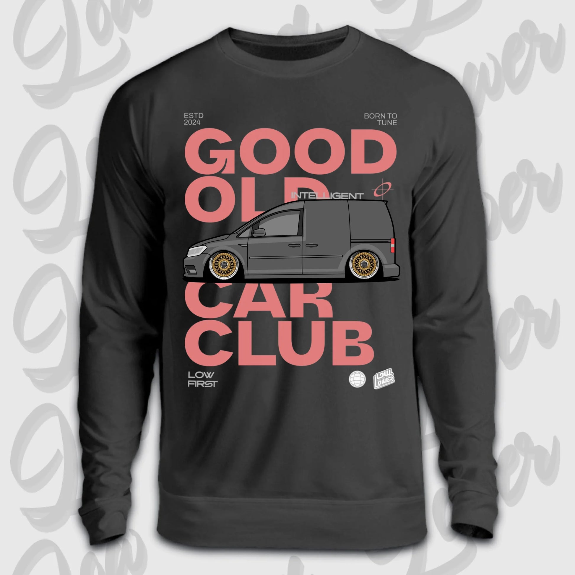 Sweater Front schwarz 