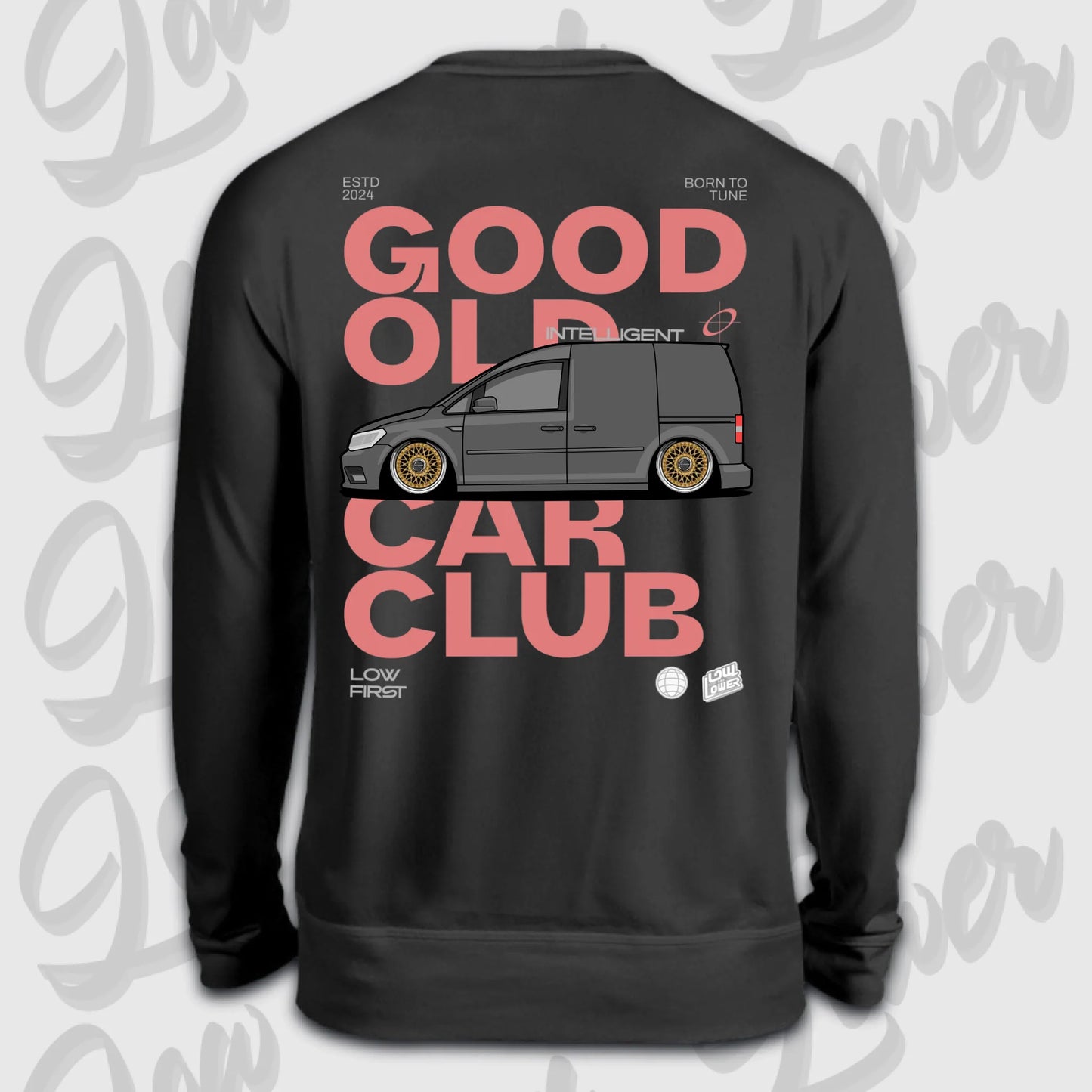 Sweater schwarz back