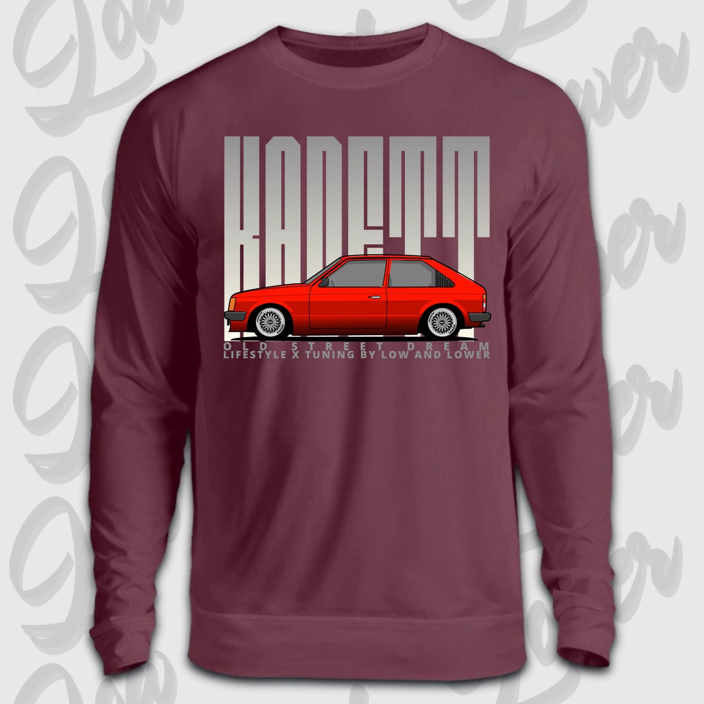 Sweater Burgunds Front